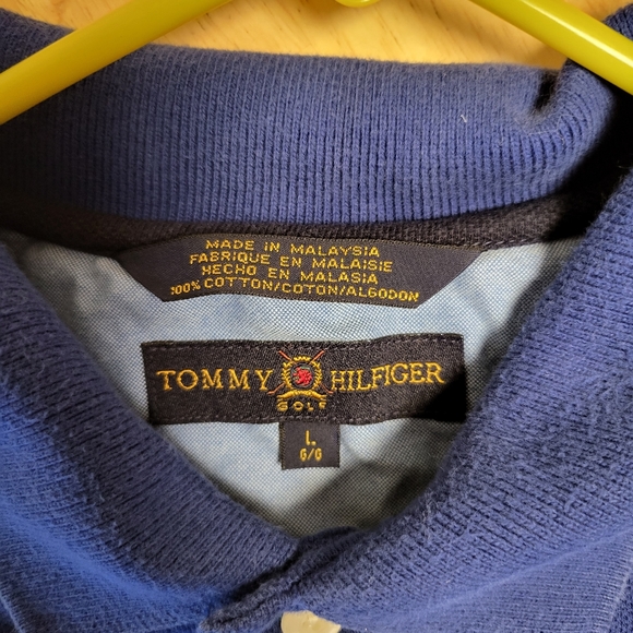 Tommy Hilgilfer Blue Golf Polo XL - Picture 3 of 4
